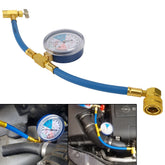 R134A Car Refrigerant Charging Pipe With Measuring Gauge Car Air Conditioner Tools